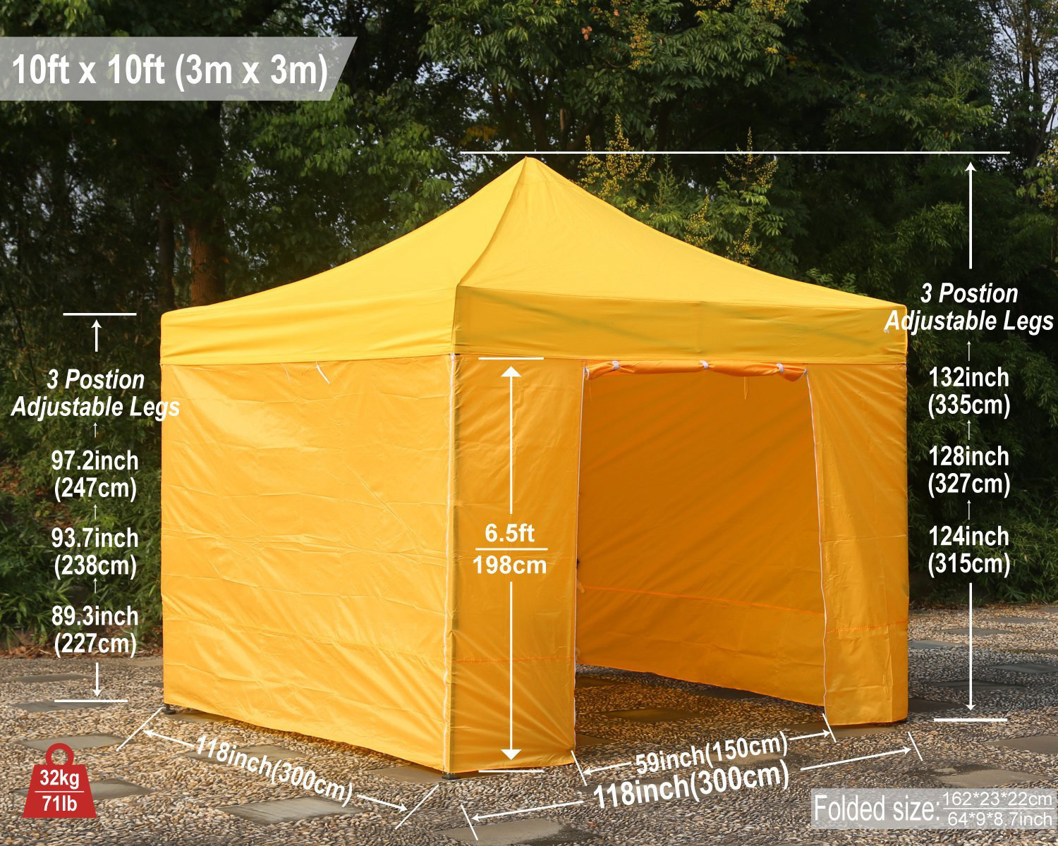 黄色铁架子 展览帐篷 展会帐篷 广告帐篷