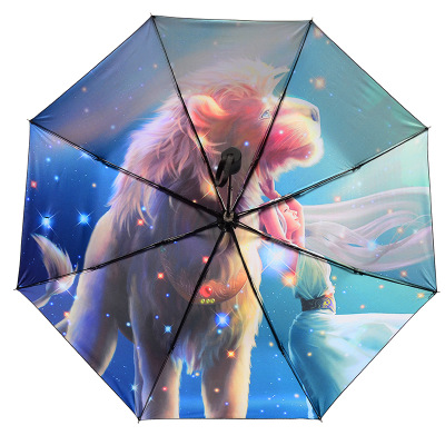 超强防紫外线太阳伞晴雨兼用雨伞学生伞